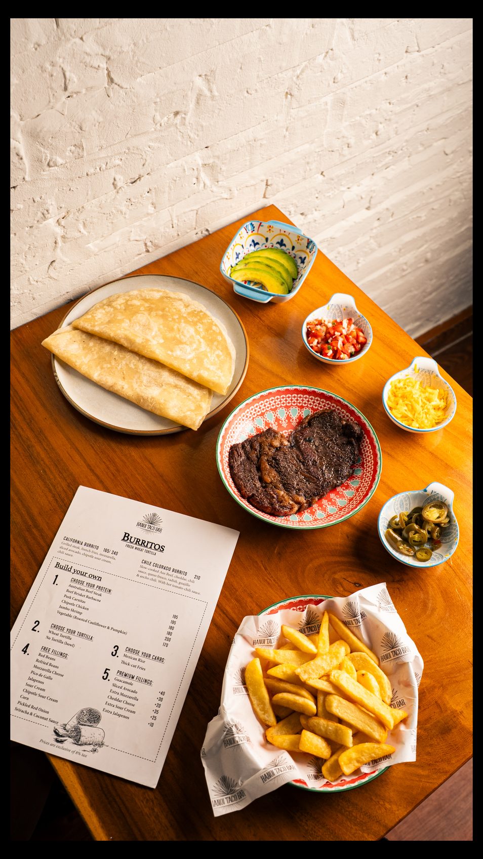 Hanoi Taco Bar food photography