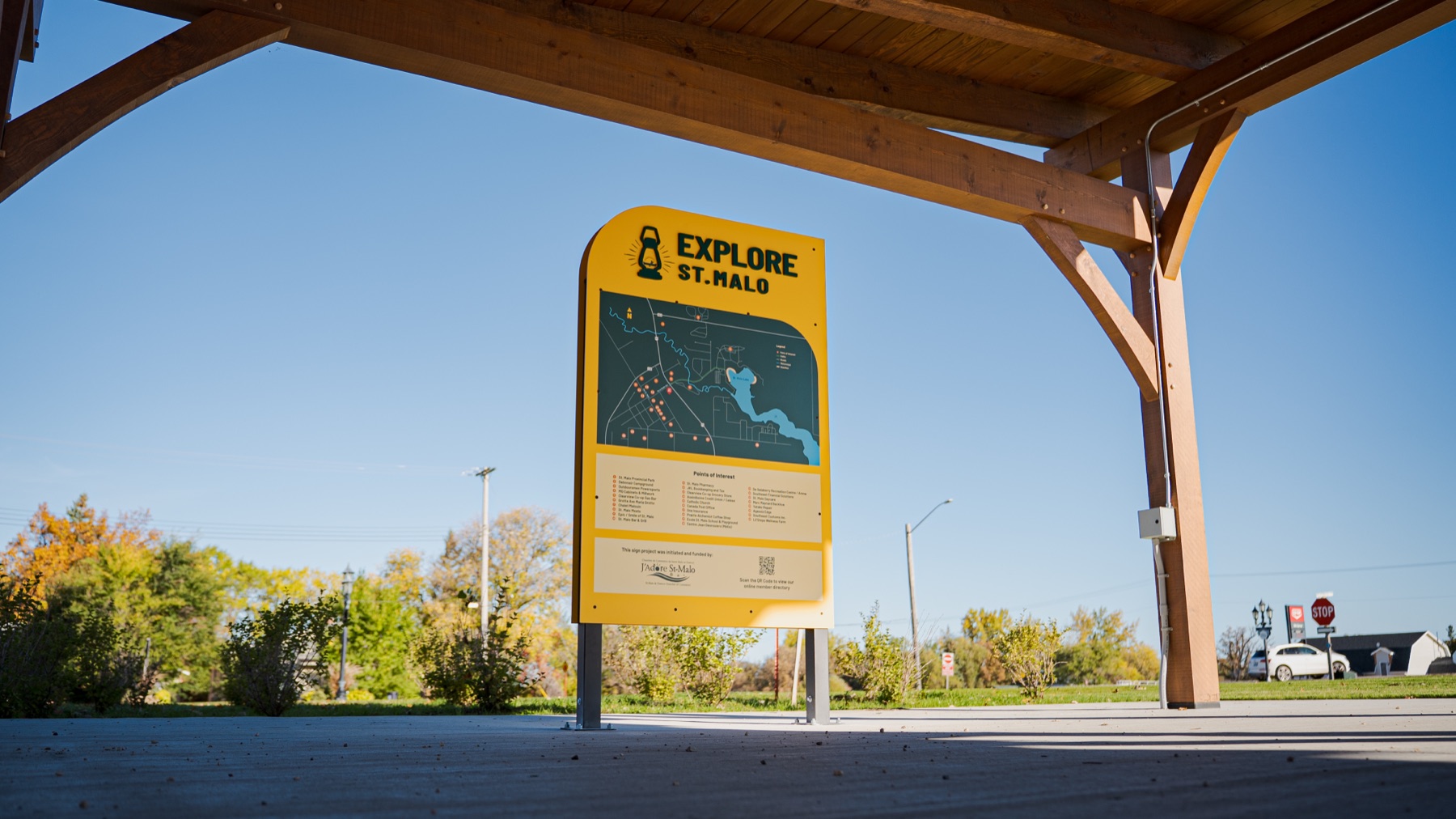 OnPoint Explore St. Malo signage photography