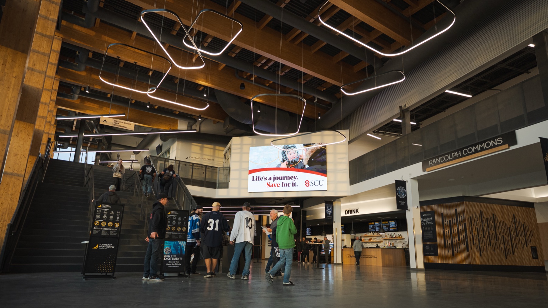 Southeast Events Centre concourse photography
