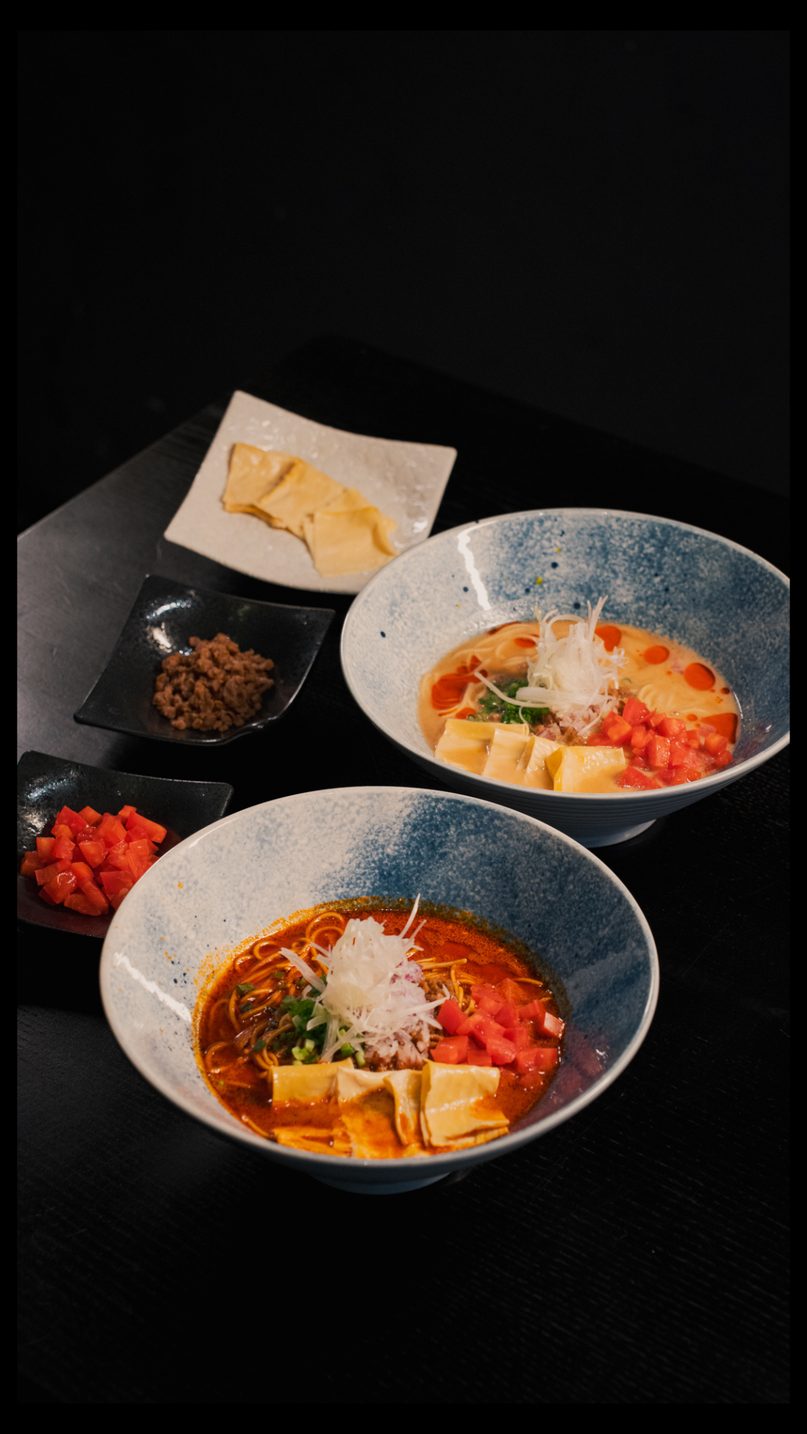 Wan Tantan Ramen food photography